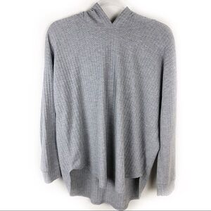 Chaser- Long Sleeve Waffle knit top with good size: L
